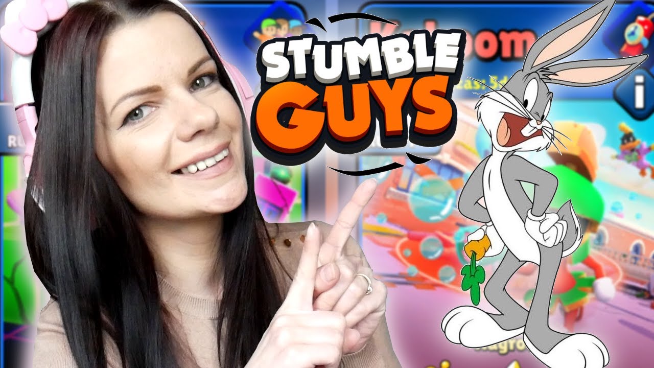 DRUŻYNOWY BLOCK DASH I KABOOM Z MAPĄ LOONEY TUNES🤩 | STUMBLE GUYS 🏃‍♀️| allebazii