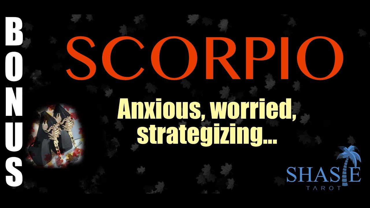 #Scorpio ANXIOUS, worried, strategizing DECISION MADE! Tarot love reading January 2021 horoscope NEW