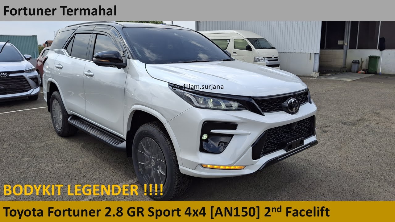 Toyota Fortuner 2.8 GR Sport 4x4 [AN150] 2nd Facelift review - Indonesia