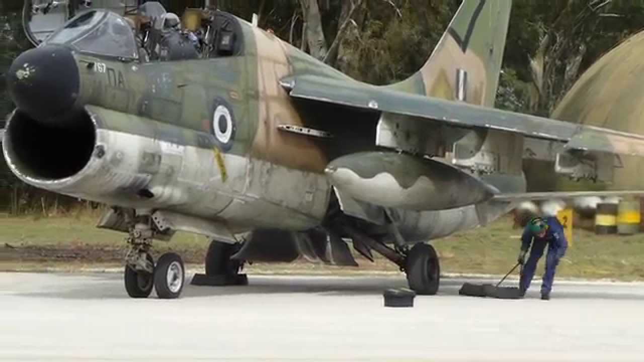 HAF A-7 Corsair Startup