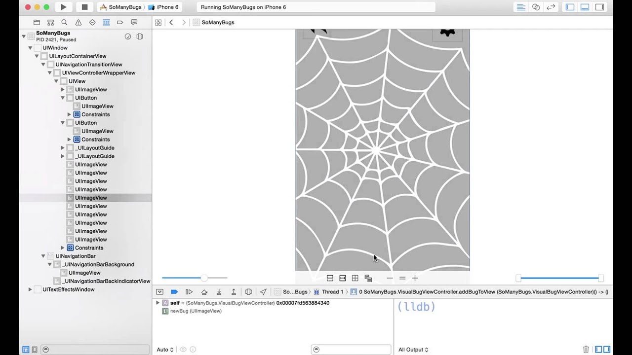 Debug View Hierarchy