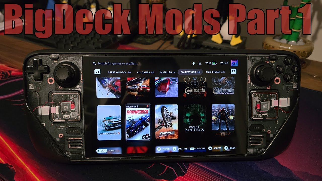 Steam Deck OLED Modding Part 1 | Screen protector
