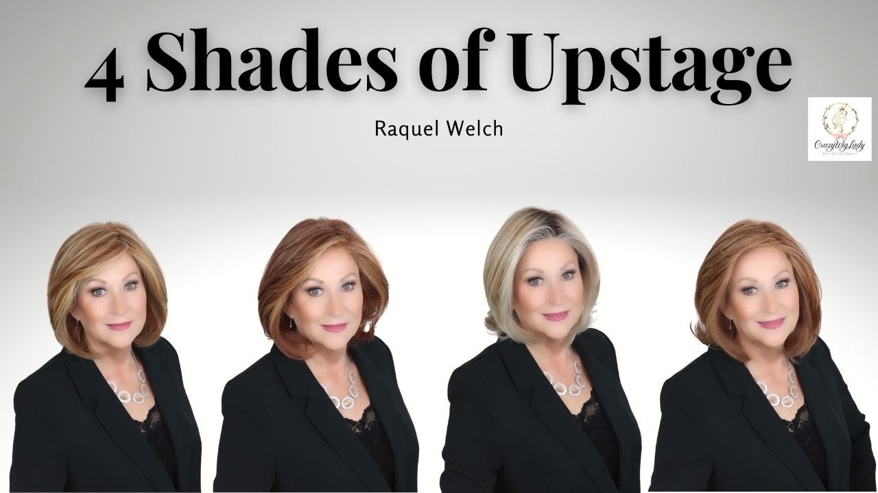 Raquel Welch UPSTAGE | 4 Shades |❗Color Showcase❗| Crazy Wig Lady