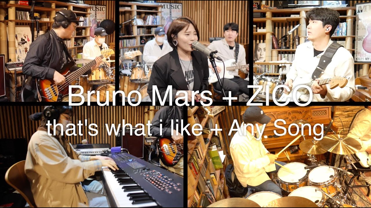 that's what i like(BrunoMars) + anysong(ZICO) [cover by overlapping]
