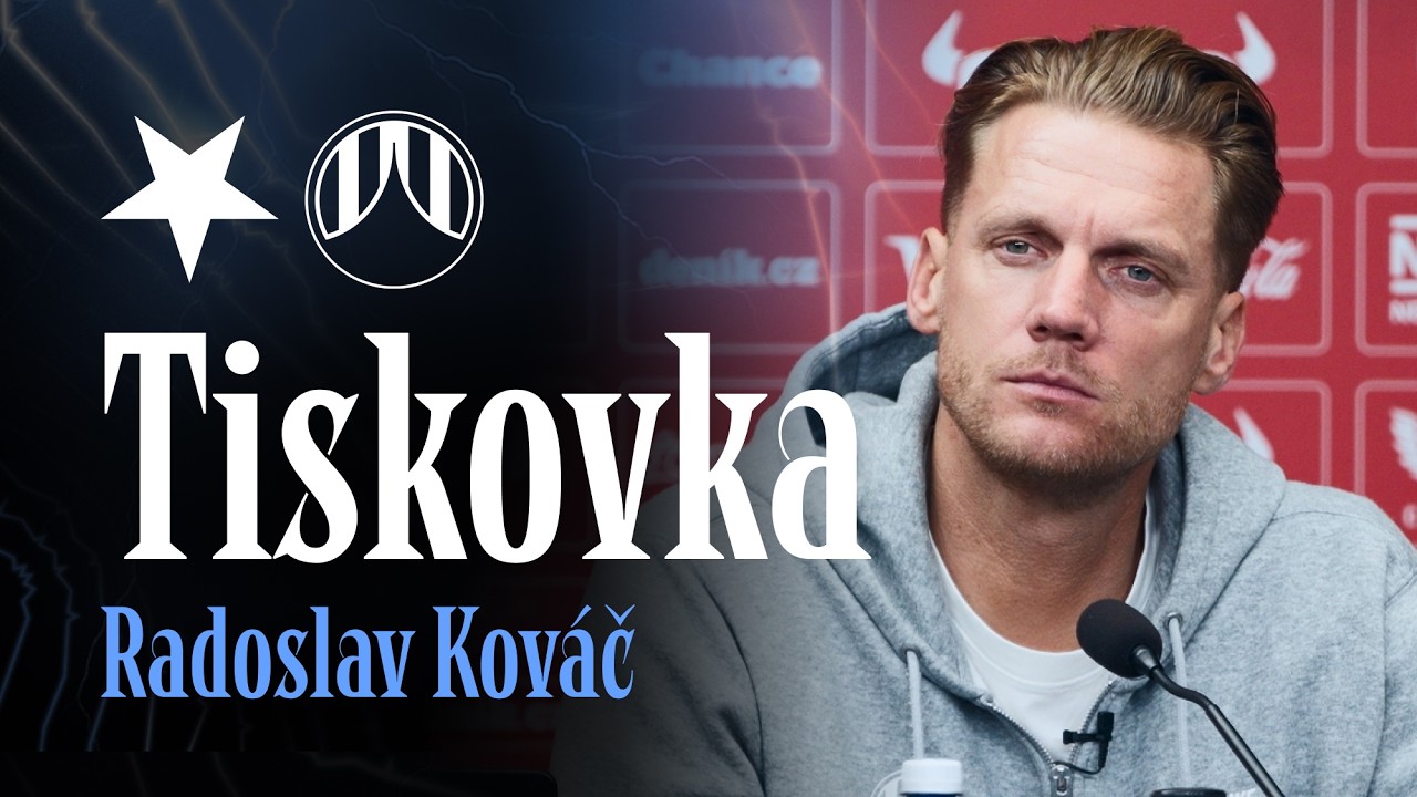 Kováč po Slavii | Tisková konference