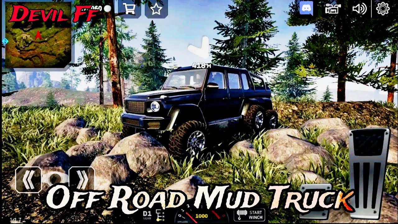 Off Road Mud Truck Mobile Game 