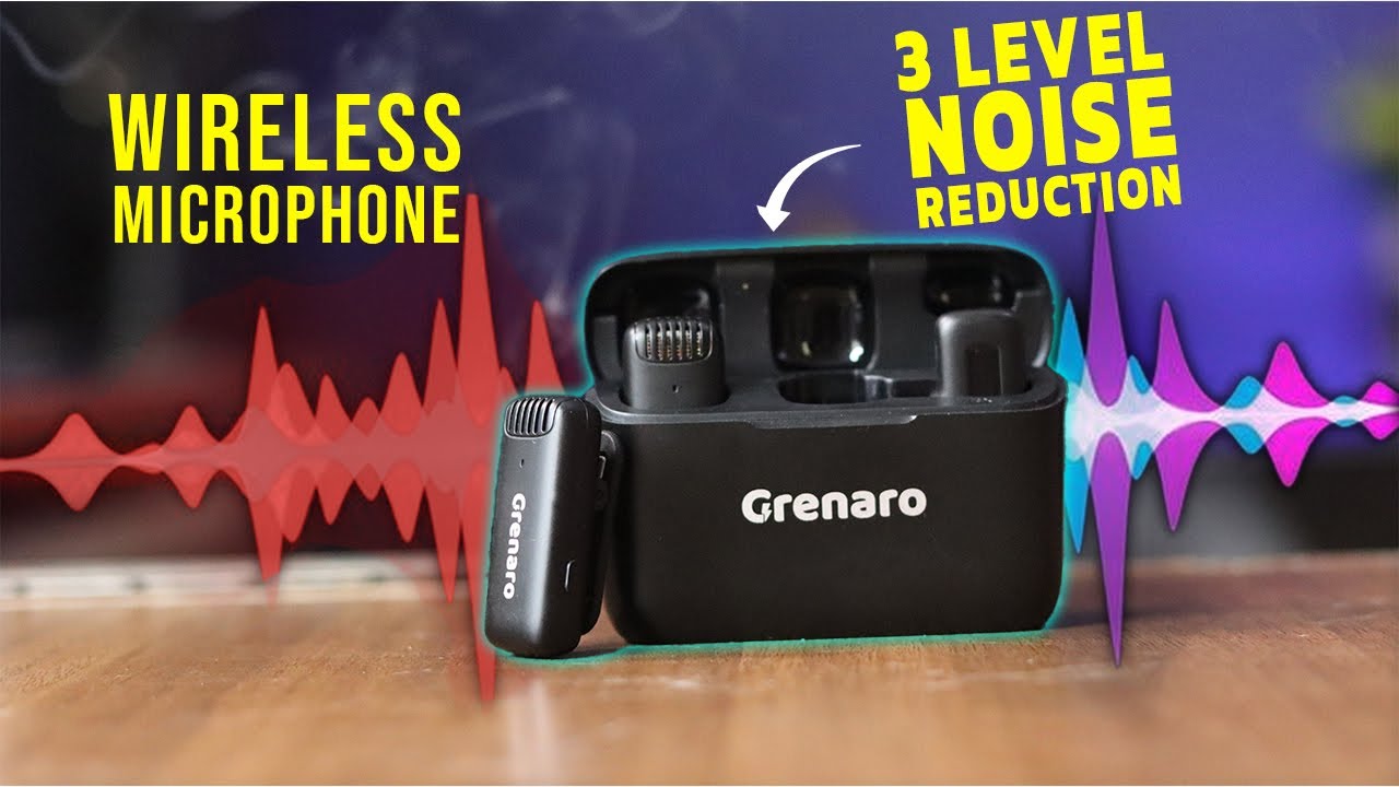 Best Budget Wireless mic for Mobile | GRENARO J13 | #wirelessmic TechCanvas