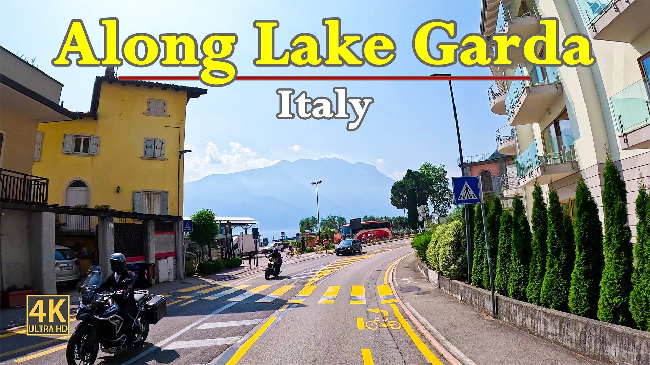 Lake Garda In Italy 🇮🇹 | Scenic Road Trip Along The Lake In Stunning 4K | POV Driving