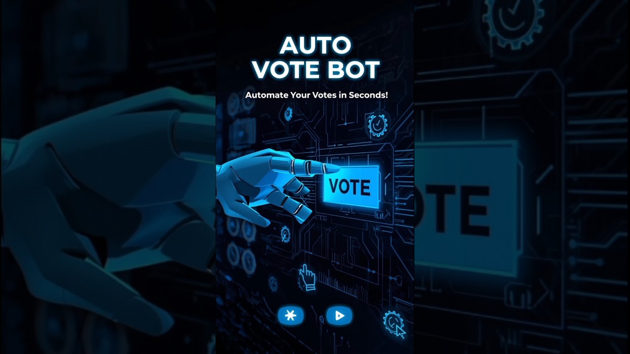 How to Get hundreds of Votes in a Minute Using this Software 🔥          #autovote
