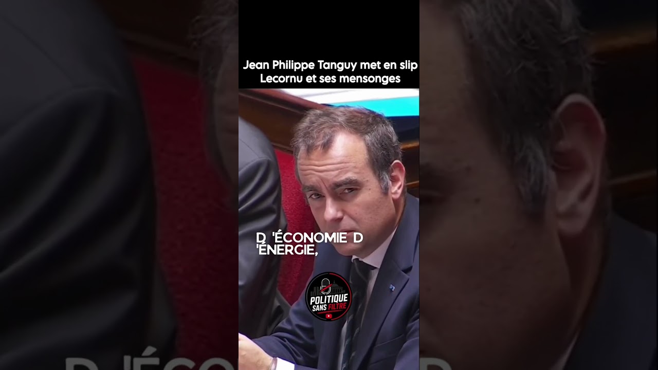 Jean Philippe Tanguy met en slip Lecornu : Les mensonges macronistes.. #politique #tanguy #rn