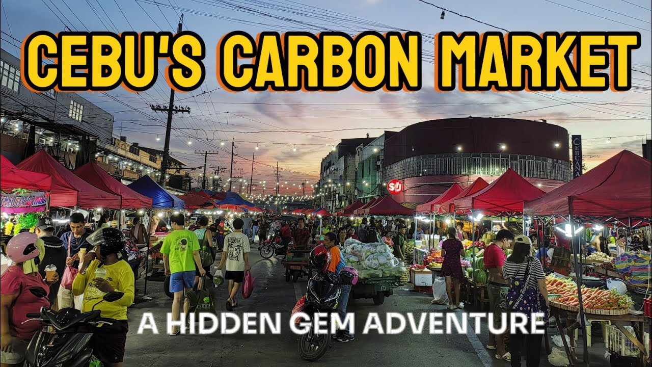 Cebu's Carbon Market: Beyond the Bustle - A Hidden Gem Adventure | Cebu City, Philippines
