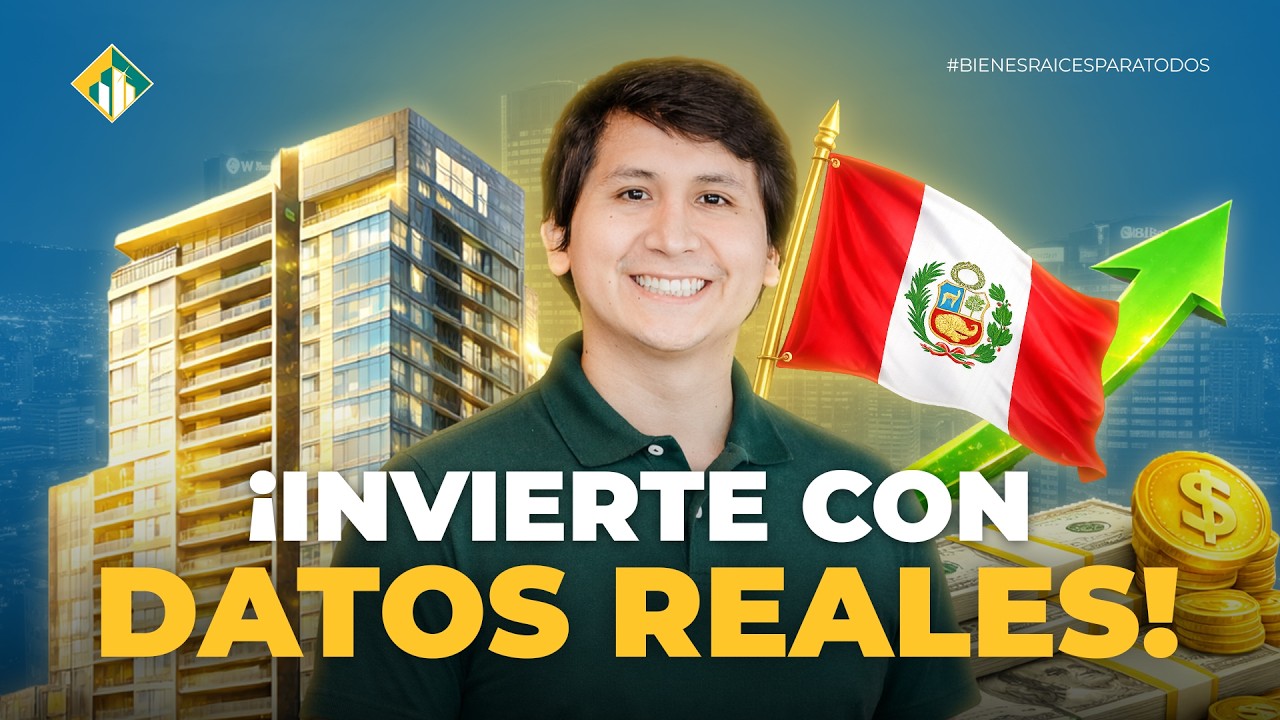 🏠 Cómo Invertir en Departamentos en Perú con Datos Reales 💻 con Daniel Ortega de Decateca
