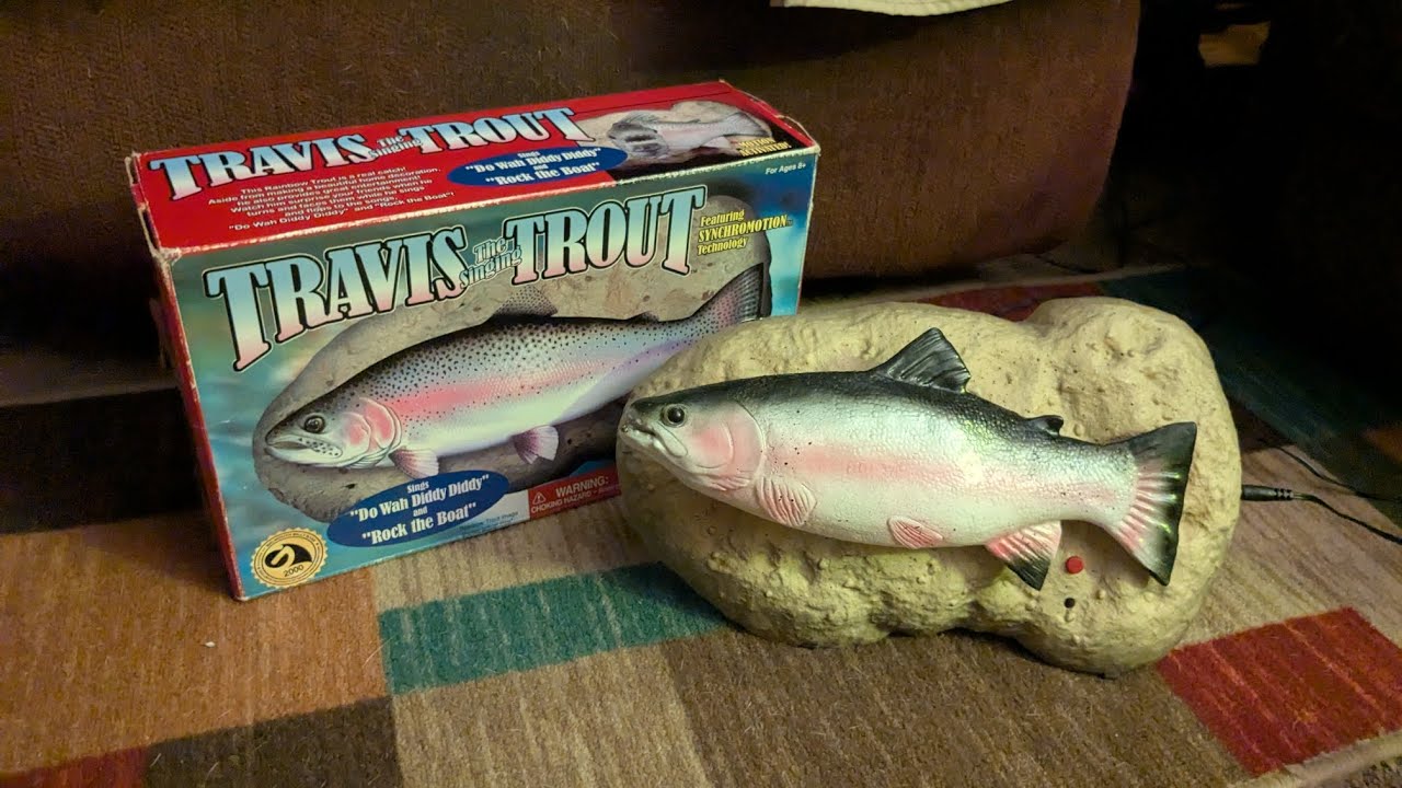 Gemmy Ind. 2000 Travis The Singing Trout
