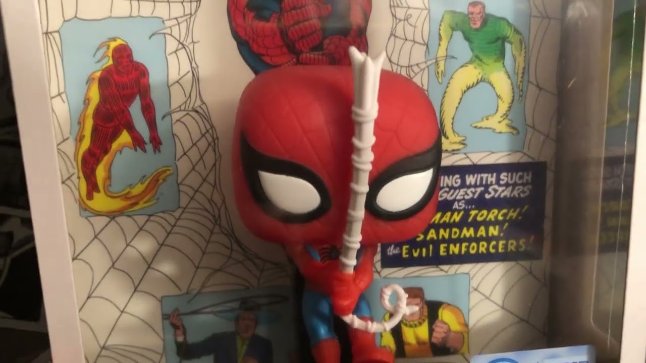 🕸️💥📚🕷 Фигурка Funko Pop с изображением персонажа Sandman Enforcers из комикса Amazing Spider-Man ...