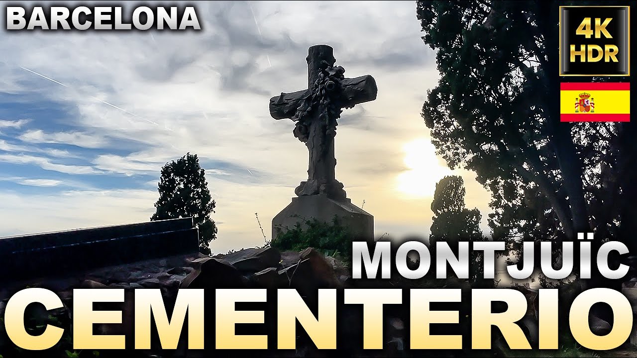 Cementerio de Montjuic Barcelona - Noviembre 2023 4K HDR más de Un millón de difuntos. #cemetery