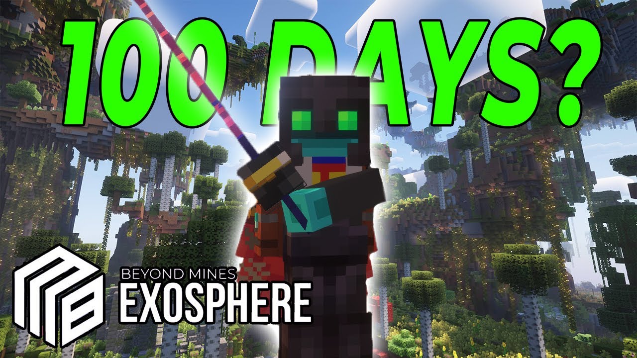 I have 100 DAYS To Beat This Sky Survival Minecraft Modpack