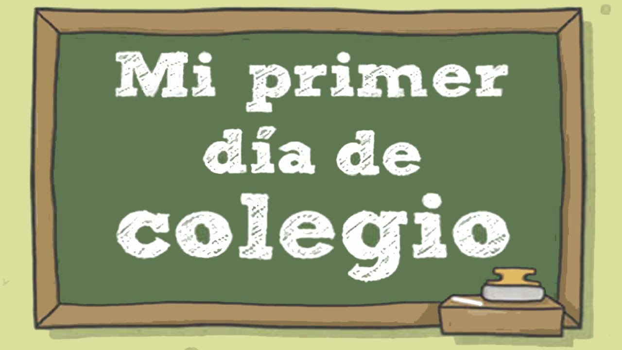 MI PRIMER DÍA DE COLEGIO | AUDIO CUENTO PARA NIÑOS