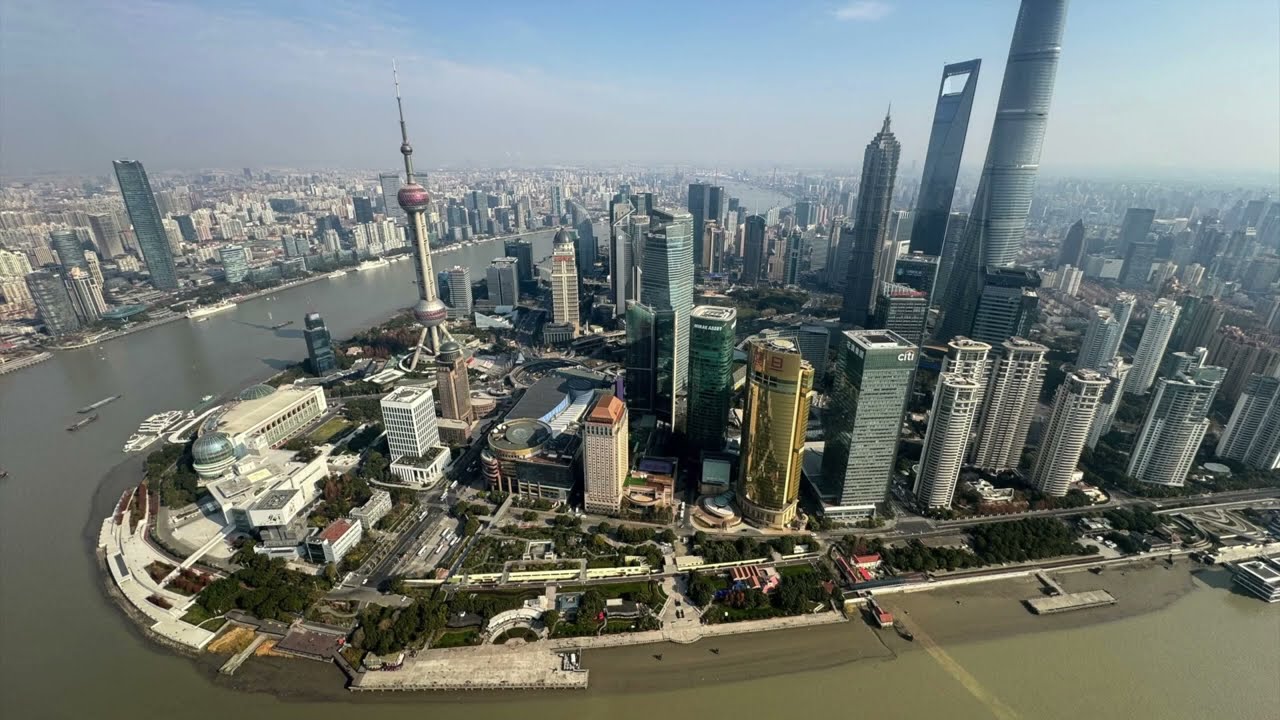 New Sky Helicopter Bell 429 GlobalRanger - Sightseeing Flight over Shanghai, The Bund, Lujiazui