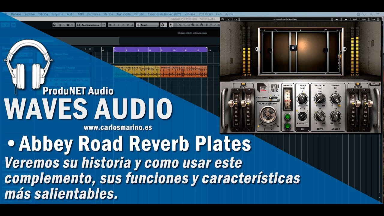 Waves Audio - Tutorial - Abbey Road Reverb Plates #WavesAudio #Tutoriales #Español