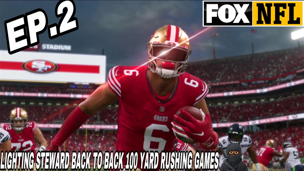 Madden 23 Face Of The Franchise RB Career Mode EP.2! Lighting Stewards BACK TO BACK 100 YD GAMES!