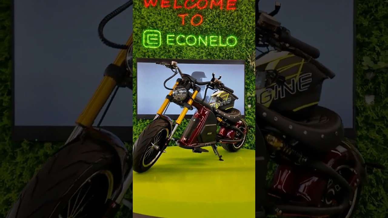 Elektro-Chopper MANGOSTEEN MI8, 80km/h, Samsung Lithiumakku, 4000 Watt Motor, bei ECONELO erh&auml;ltlich