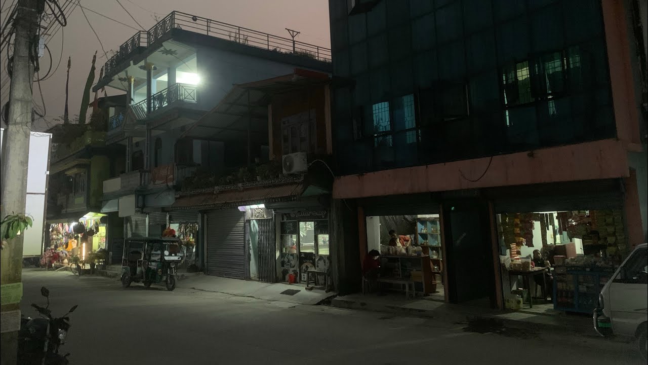 दुधे बजारको राती देखिएको दृश्य🇳🇵❤️