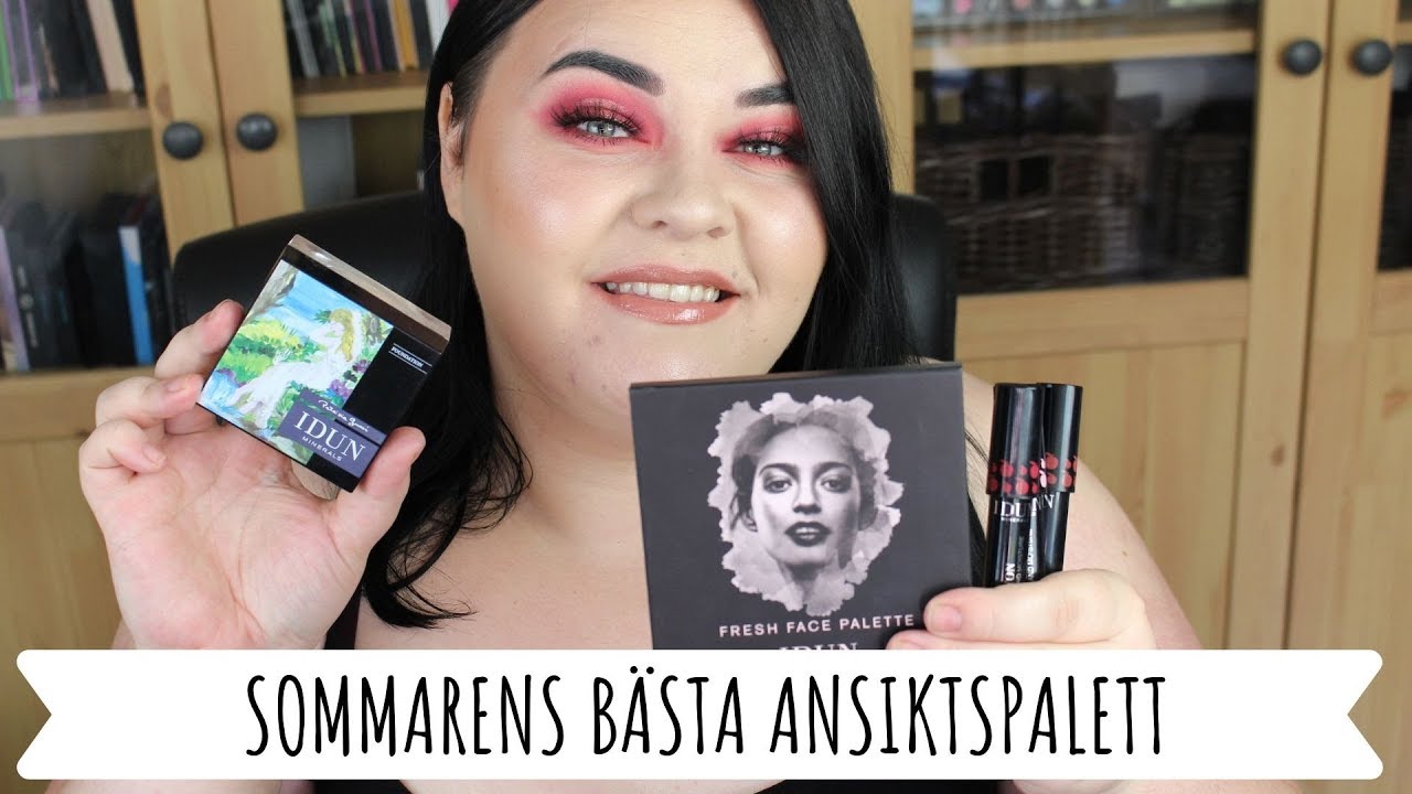 SOMMARENS FINASTE ANSIKTSPALETT - Testar nytt från Idun Minerals! ☀️☀️☀️