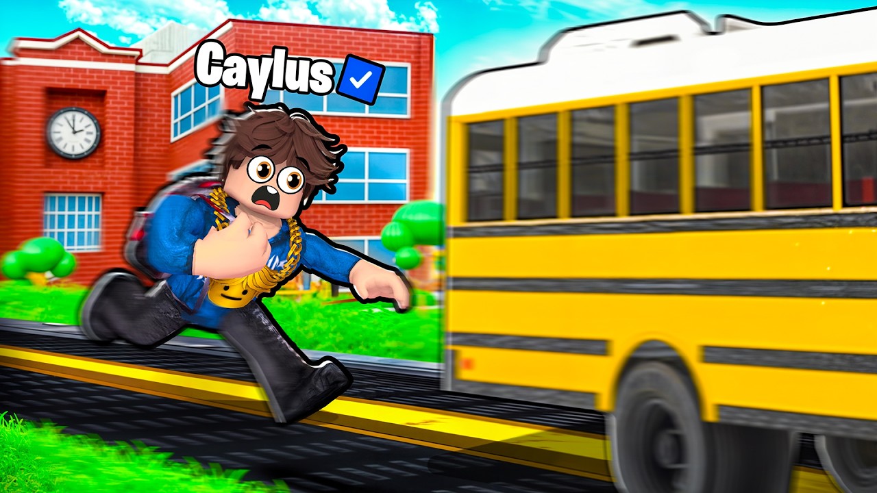 Roblox Late To SCHOOL..