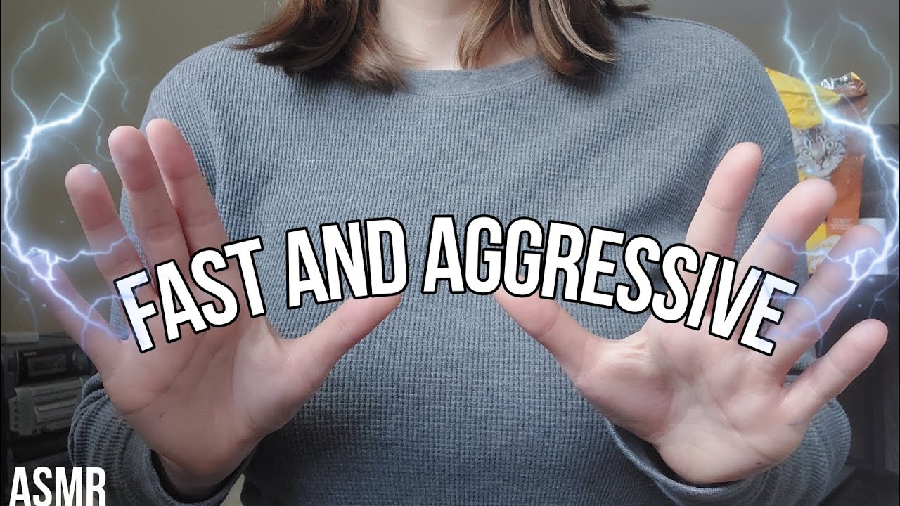 ACTUALLY FAST AND AGGRESSIVE TRIGGERS ASMR 💥