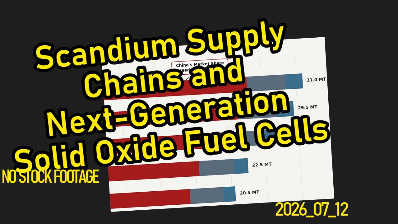 Scandium Supply Chains and Next-Generation Solid Oxide Fuel Cells