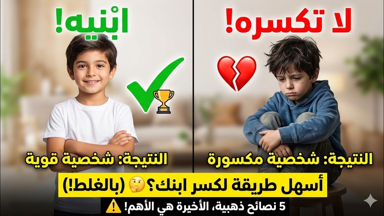 أخطاء نرتكبها في التربية… وتكسر أبناءنا بصمت