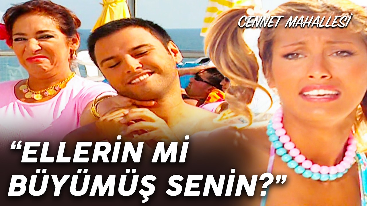 Ferhat, Pembe'nin ellerine masaj yapıyor! | Cennet Mahallesi 49. Bölüm