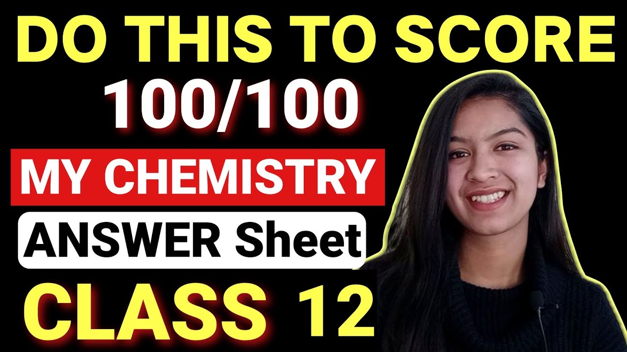 I Scored 100 In Chemistry By Writing Answers Like This 🔥 My Chemistry Answer Sheet Analysis #class12