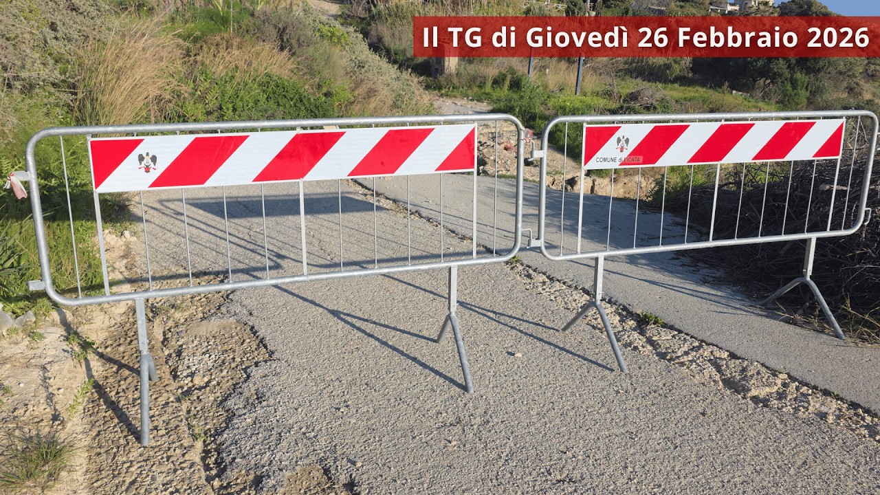 📺 Il TG di giovedì 26 febbraio 2026