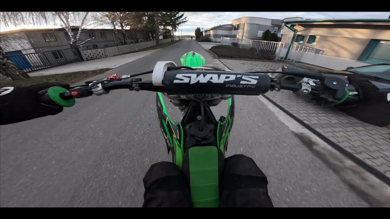 POV RIDING KAWASAKI KX 144