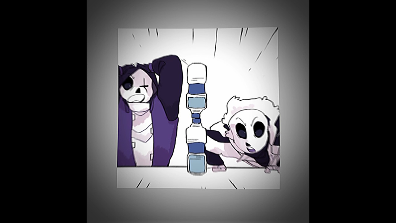 Cross Sans' Bottle Flip😳 | Undertale AU Edit #shorts