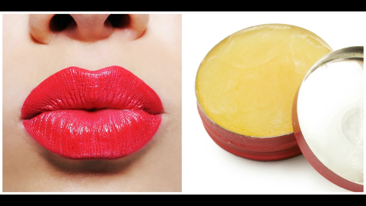 CREMA per LABBRA secche e screpolate!! (facile e veloce)