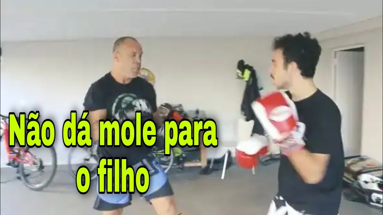 Sparring Wanderley Silva e seu filho Thor Silva / Lyoto Machida vs Ryan Bade