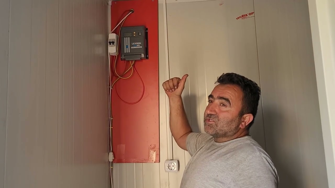 Konteynerde Güneş Paneli İle Elektrik Üretimi