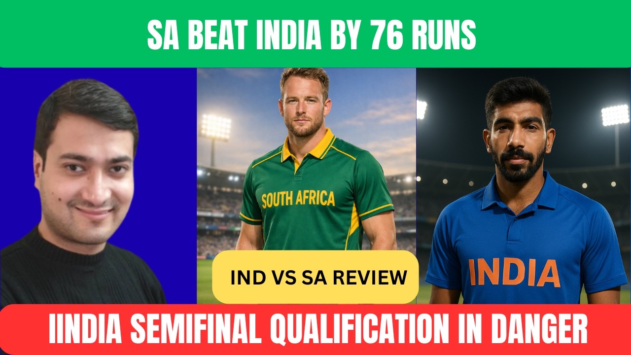 india vs south africa highlights | south africa beat india by 76 runs | super 8 | t20 world cup 2026
