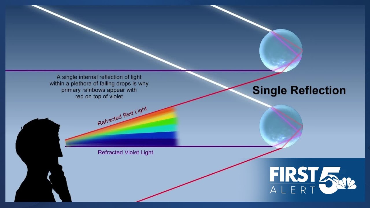 The science behind how rainbows form