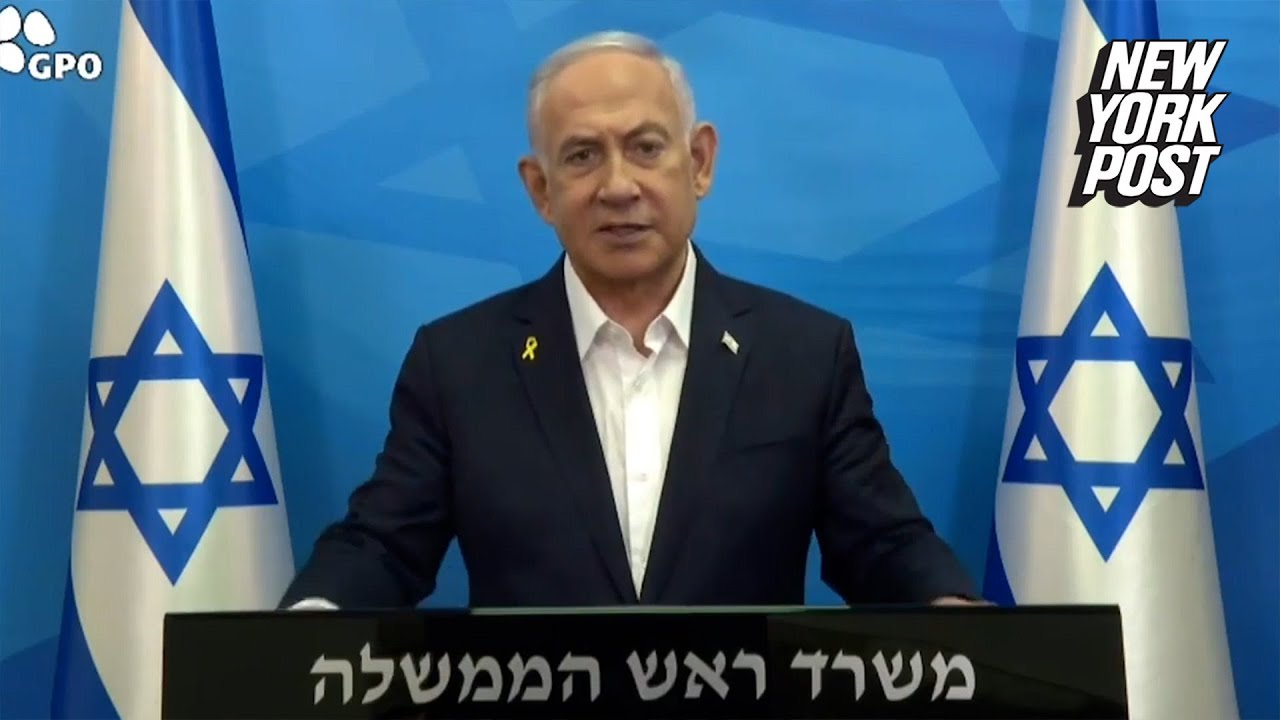 Netanyahu blasts Macron, other Western leaders who support Israeli arms embargo as a &lsquo;disgrace&rsquo;