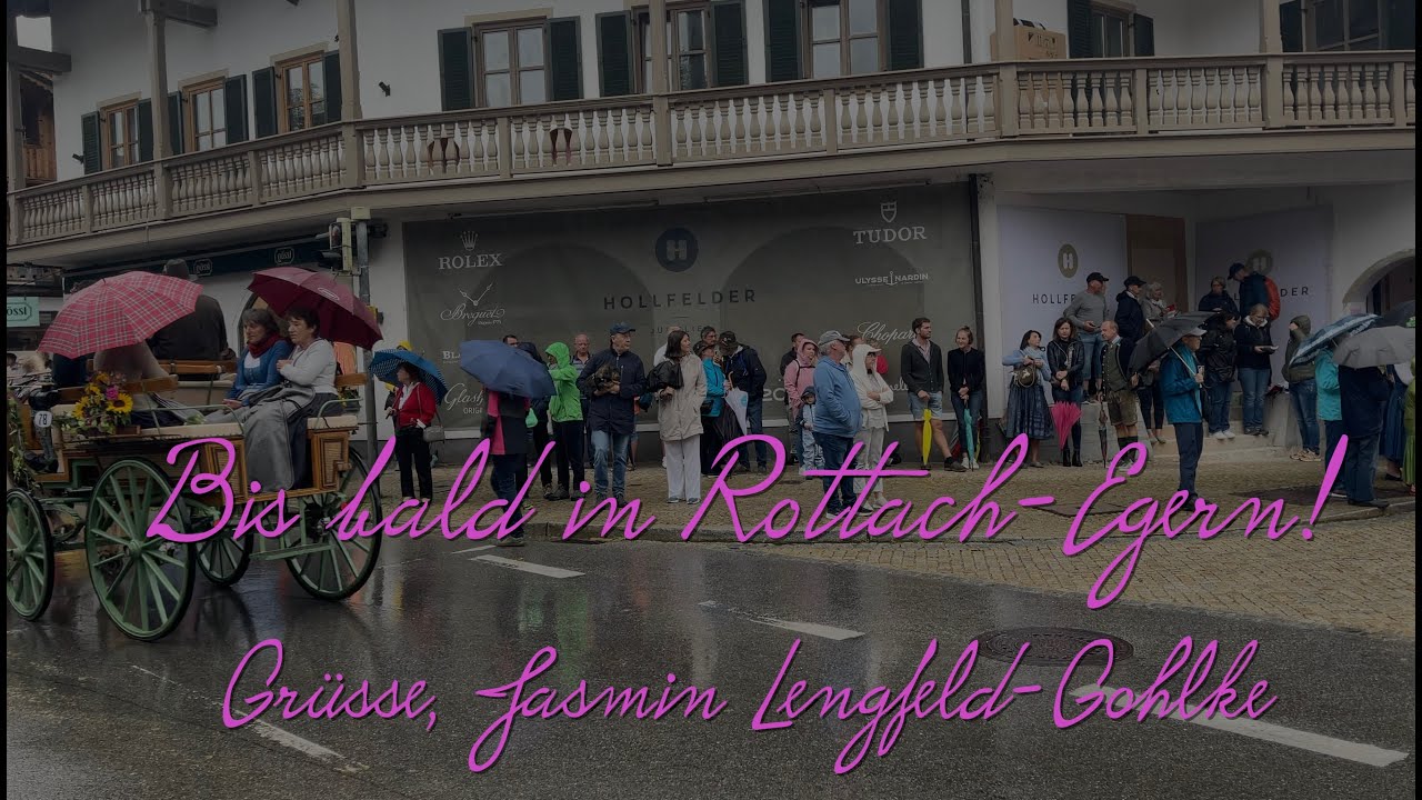 Schön wirds! Die zukünftige Hollfelder Filiale am Rosstag  in Rottach-Egern, 25.08.2024