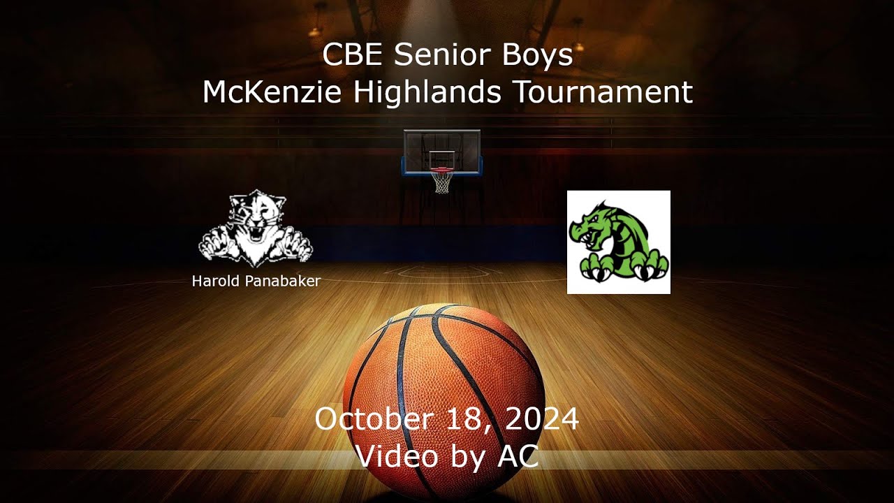 CBE 2024 - McKenzie Highlands Tournament - Harold Panabaker vs. McKenzie Highlands