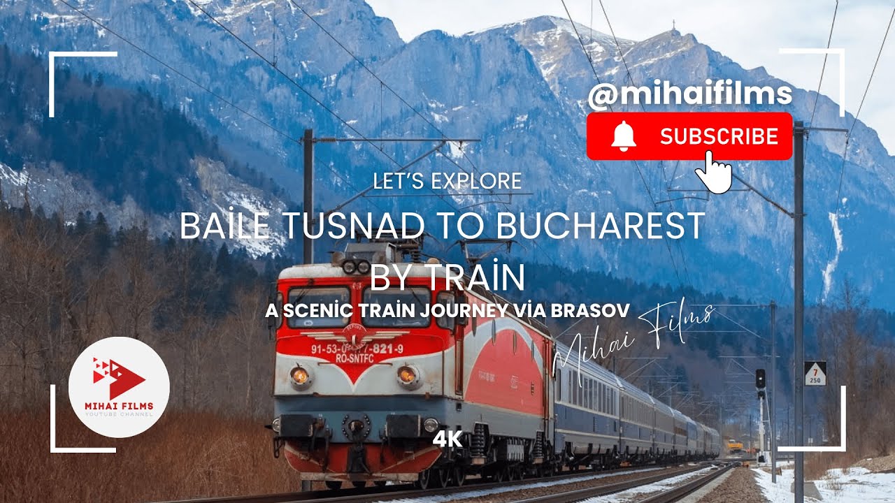 Baile Tusnad to Bucharest North by Train | A Scenic Train Journey via Brasov