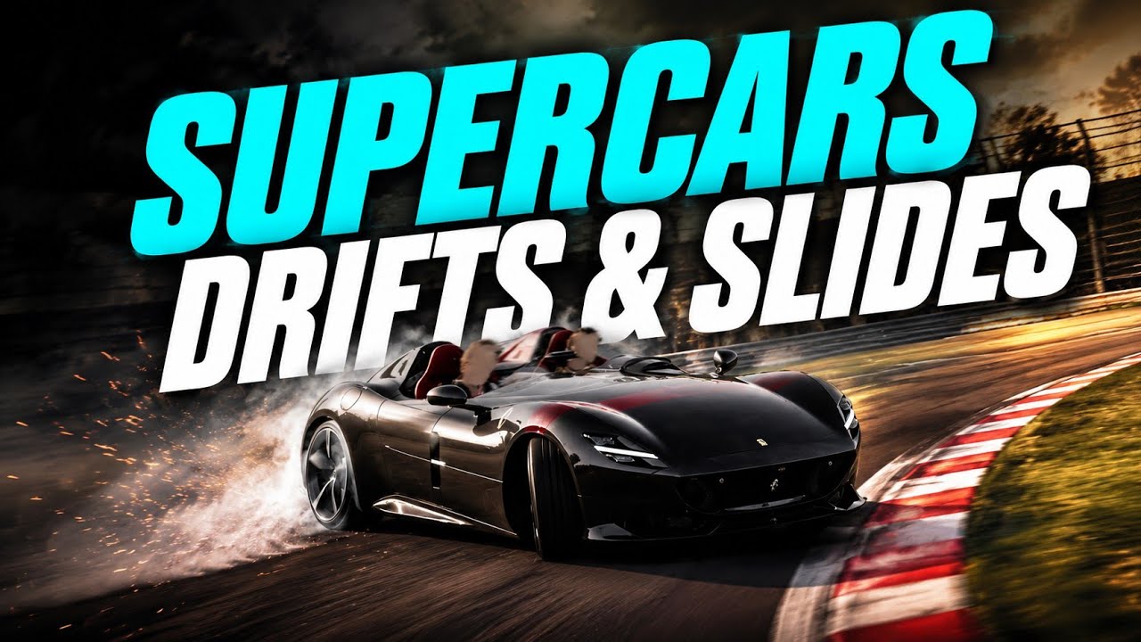 Unbelievable Supercar Drifts & Slides!!! @PowerslideLover