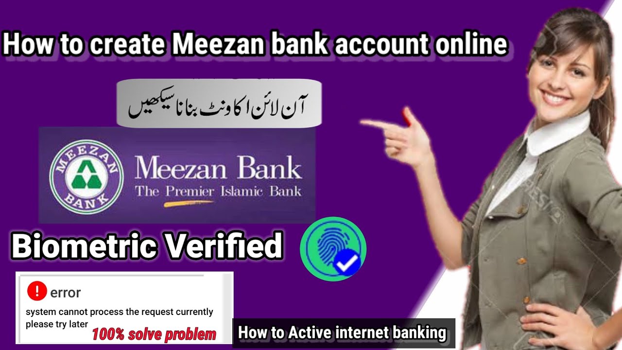 How to create verified meezan bank account online | meezan bank app account online keasy create kare