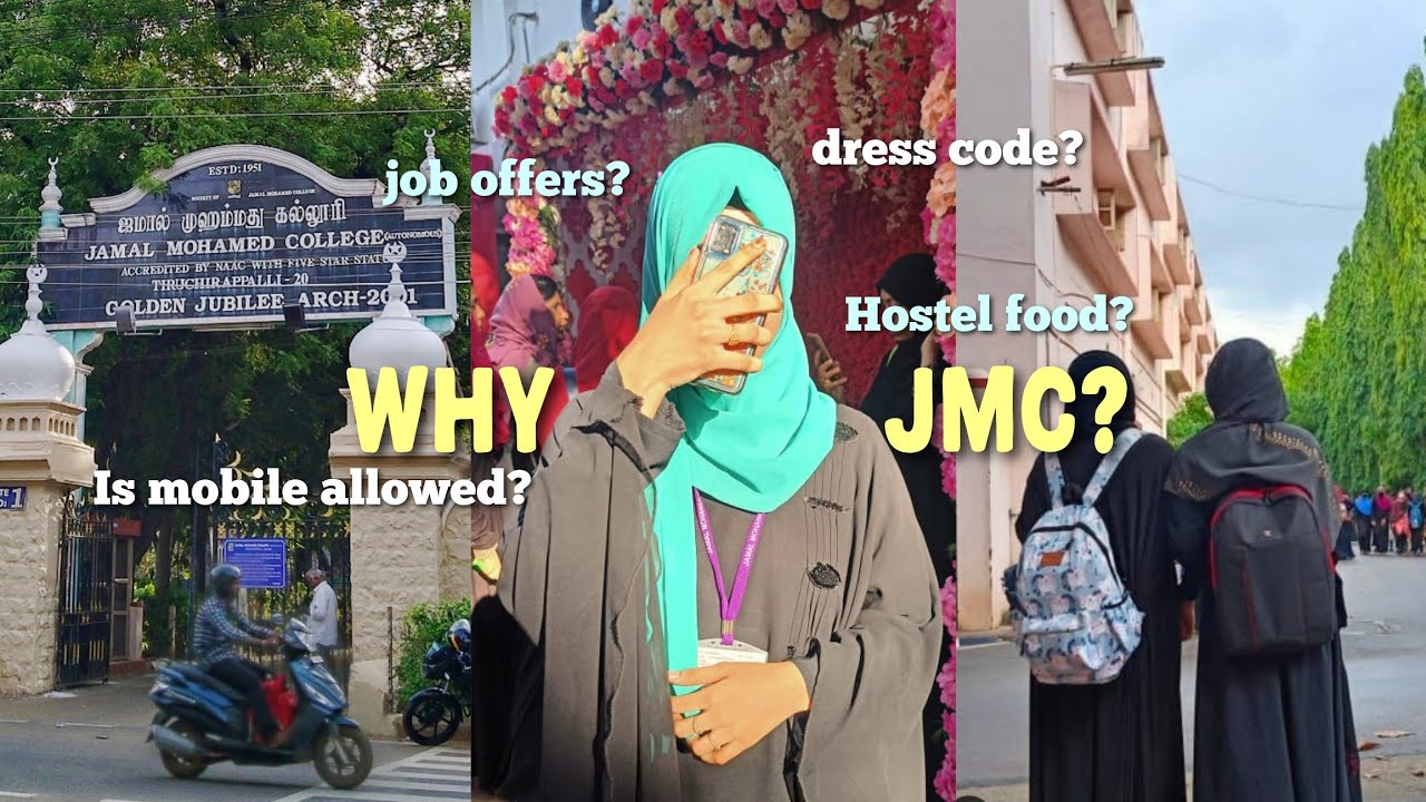 ✨Everything About Jamal Mohamed College 🎒 | Hostel details , Placements 🎓 & My Experience✅