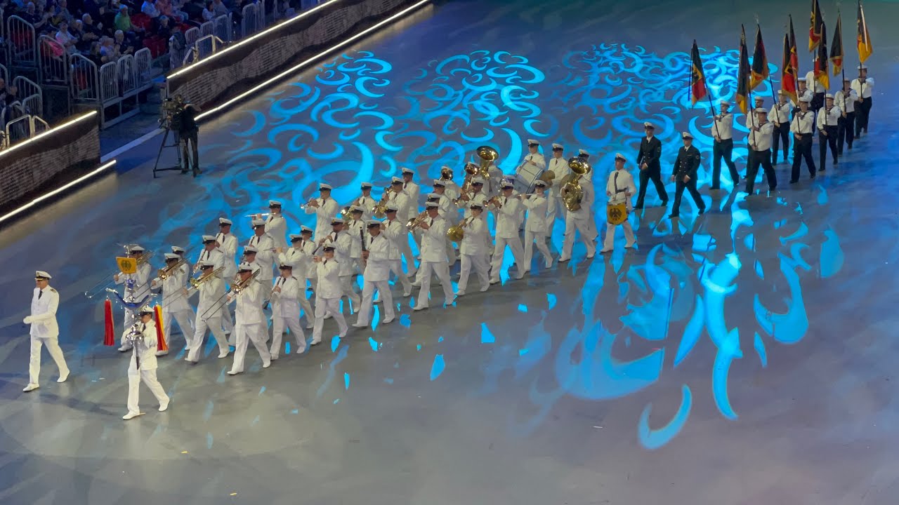 Kameraden auf See - Marinemusikkorps Wilhelmshaven Bundeswehr Musikfest Military Tattoo 2022