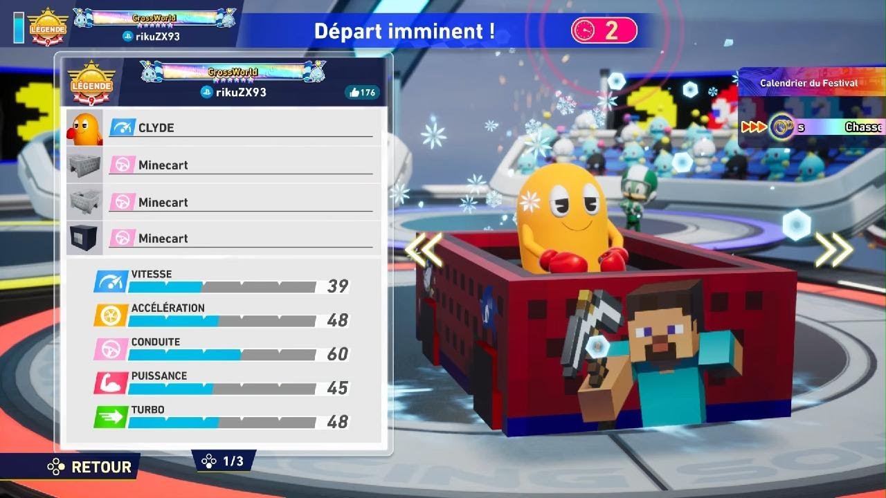 Sonic Racing: CrossWorlds festival pac man 01